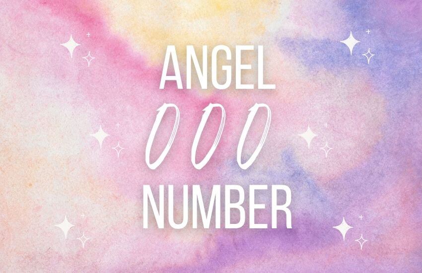 000 Angel number visual