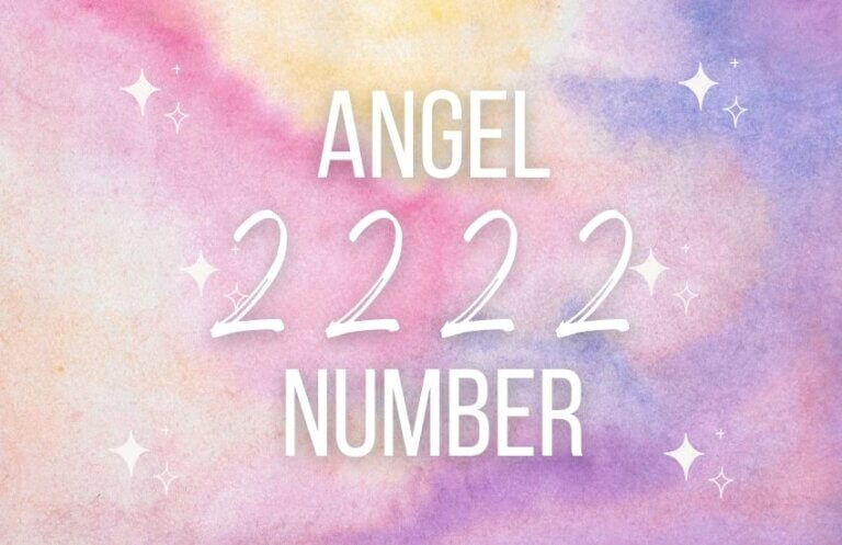 2222 Angel Number Visual