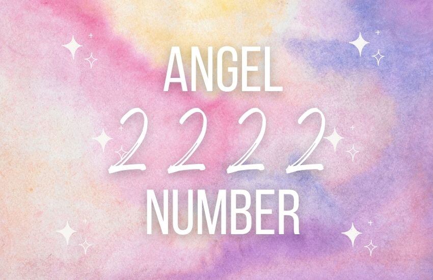 2222 Angel Number Visual