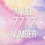 7777 Angel Number Visual