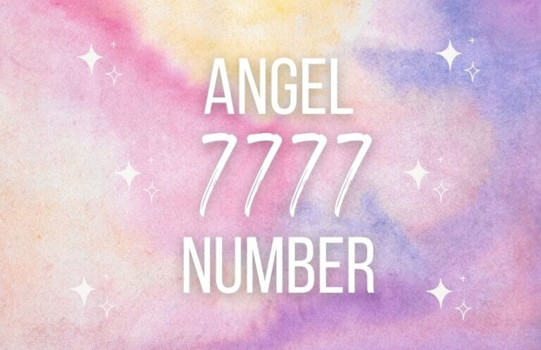 7777 Angel Number Visual